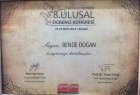 Dt. Bende Doğan Diş Hekimi sertifikası