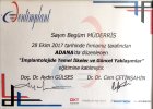 Dt. Begüm Müderris Diş Hekimi sertifikası