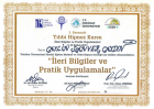 Uzm. Kl. Psk. Aylin Şanver Aydın Psikoloji sertifikası