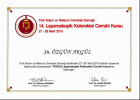 Op. Dr. Özgün Akgül Genel Cerrahi sertifikası