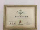 Op. Dr. Hüseyin Kandulu Plastik Rekonstrüktif ve Estetik Cerrahi sertifikası