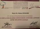 Op. Dr. Hakan Kıvılcım Ortopedi ve Travmatoloji sertifikası