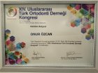 Uzm. Dt. Onur Özcan Diş Hekimi sertifikası