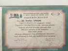 Doç. Dr. İbrahim Sakçak Genel Cerrahi sertifikası