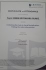 Uzm. Dr. Senem Büyükkara Yılmaz Dermatoloji sertifikası