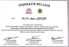 Doç. Dr. Aşkın Şeker Beyin ve Sinir Cerrahisi sertifikası