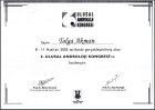 Prof. Dr. Tolga Akman Üroloji sertifikası