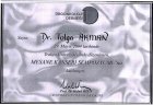 Prof. Dr. Tolga Akman Üroloji sertifikası