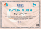 Dyt. Özlem Çetin Diyetisyen sertifikası