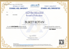 Psk. Dan. Buket Kotan Psikolojik Danışman sertifikası