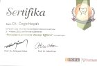 Dt. Özge Koçak Diş Hekimi sertifikası