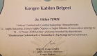 Uzm. Dr. Vildan Hacıfettahoğlu Geleneksel ve Tamamlayıcı Tıp sertifikası