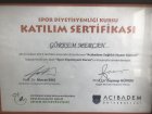 Dyt. Görkem Mercan Diyetisyen sertifikası