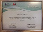 Prof. Dr. Alev Gürgün Göğüs Hastalıkları sertifikası