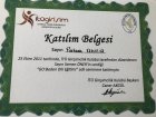 Uzm. Kl. Psk. Fatma Ünlü Özgen Klinik Psikolog sertifikası