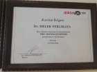 Uzm. Dr. Melek Kuloğlu Fiziksel Tıp ve Rehabilitasyon sertifikası