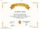 Dyt. Betül Gök Diyetisyen sertifikası