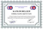 Aile Danışmanı Esma Sancaktutan Aile Danışmanı sertifikası