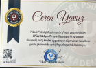 Psk. Ceren Yavuz Psikoloji sertifikası