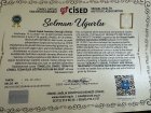 Klinik Psikolog  Selman Uğurlu Klinik Psikolog sertifikası