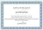 Uzm. Kl. Psk. Aslı Aydın Sağyol Psikoloji sertifikası