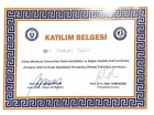 Op. Dr. Hakan Tarı Kadın Hastalıkları ve Doğum sertifikası