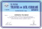 Op. Dr. Namık Yılmaz Genel Cerrahi sertifikası
