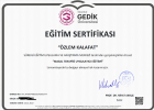 Psk. Özlem Kalafat Psikoloji sertifikası