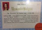 Op. Dr. Fatma Oktay Göz Hastalıkları sertifikası