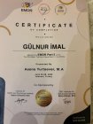 Psk. Gülnur İmal Psikoloji sertifikası