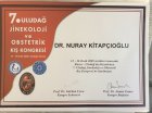 Op. Dr. Nuray Kitapçıoğlu Kadın Hastalıkları ve Doğum sertifikası