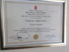 Dr. Öğr. Üyesi Özgür Başlarlı Diş Hekimi sertifikası