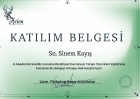 Psk. Sinem Kayış Psikoloji sertifikası
