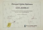 Fzt. Çetin Demircan Fizyoterapi sertifikası