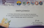 Uzm. Dr. Emin Gündüz Dermatoloji sertifikası