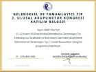 Dr. Melih Nurhan Medikal Estetik Tıp Doktoru sertifikası