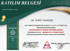 Dyt. Buket Adıgüzel Avcı Diyetisyen sertifikası
