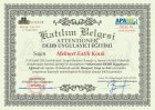 Uzm. Dr. Mehmet Fatih Kınık Çocuk ve Ergen Psikiyatristi sertifikası