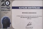 Uzm. Dr. Nishana Zakharova Nöroloji (Beyin ve Sinir Hastalıkları) sertifikası