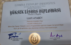 Klinik Psikolog  Lütfi Atabey Klinik Psikolog sertifikası