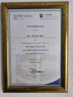 Uzm. Dr. Sevda Tan Anestezi ve Reanimasyon sertifikası
