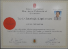 Doç. Dr. Emre Günakan Kadın Hastalıkları ve Doğum sertifikası