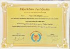 Uzm. Psk. Toğrul Salamzade Psikoloji sertifikası