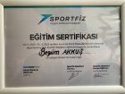 Fzt. Begüm Akkuş Fizyoterapi sertifikası