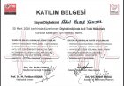 Dr. Hilal Yıldız Yüksel Diş Hekimi sertifikası