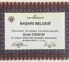Doç. Dr. Betül Bakan Fiziksel Tıp ve Rehabilitasyon sertifikası