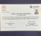 Doç. Dr. Betül Bakan Fiziksel Tıp ve Rehabilitasyon sertifikası