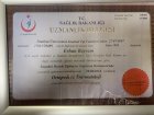 Op. Dr. Erhan Bayram Ortopedi ve Travmatoloji sertifikası