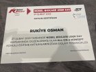 Dr. Dt. Rukiye Osman Diş Hekimi sertifikası