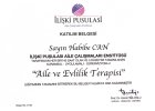 Aile Danışmanı Habibe Can Aile Danışmanı sertifikası